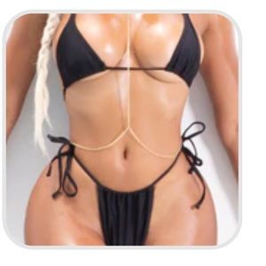 Matte Collection Quinn Body Chain